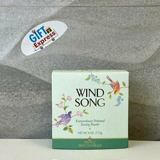 Wind Song Prince Matchabelli Extraordinary Perfumed Dusting Powder 4.0 OZ