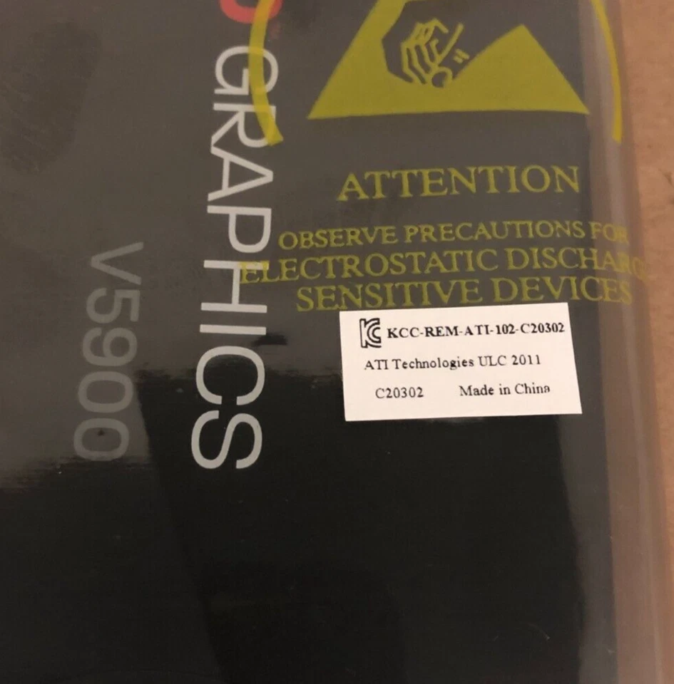 AMD FIREPRO V5900 GRAPHICS CARD / P/N 7120997000G(137A2P) / NEW /ANTI STATIC BAG - Image 2 of 4
