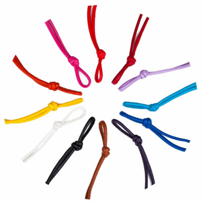 Kunstleder PU Kunstleder Cord String Trim Seil Krawatte, 5mm 12 Farbe, Neotrim