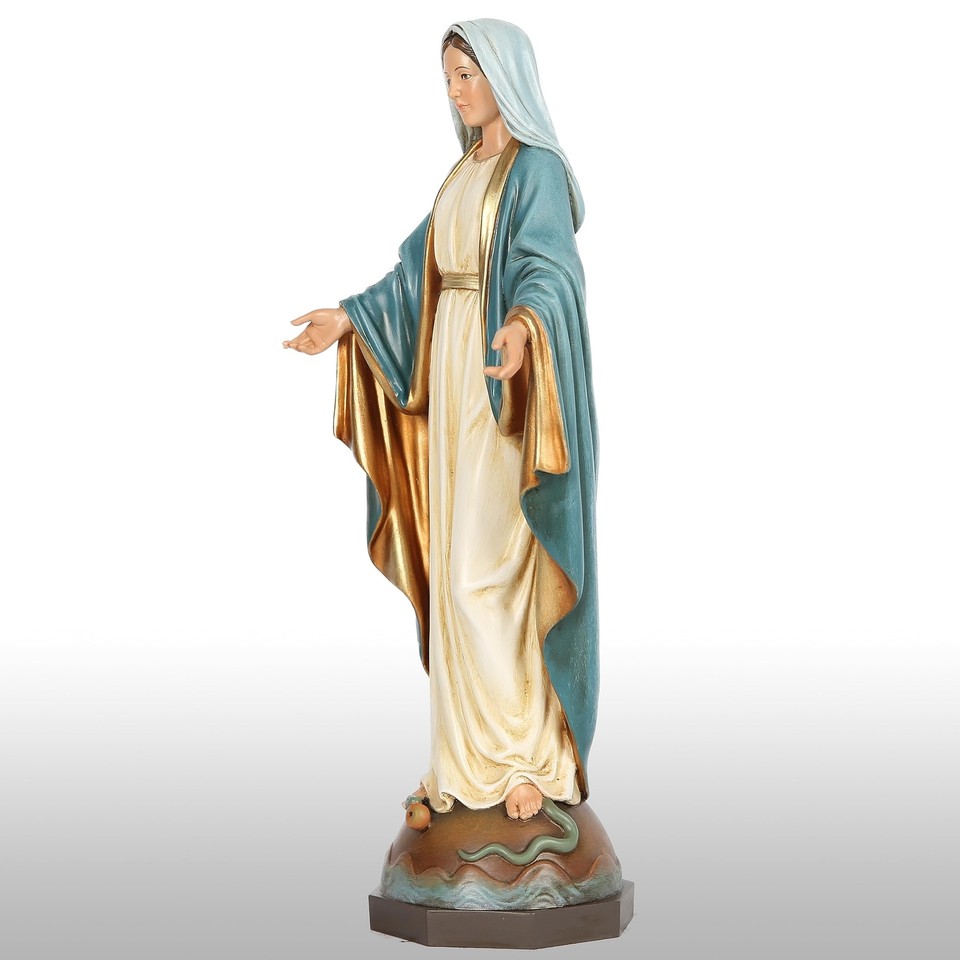 BC Catholic Our Lady of Grace Statue, Virgin Mary Figure for Altar ...