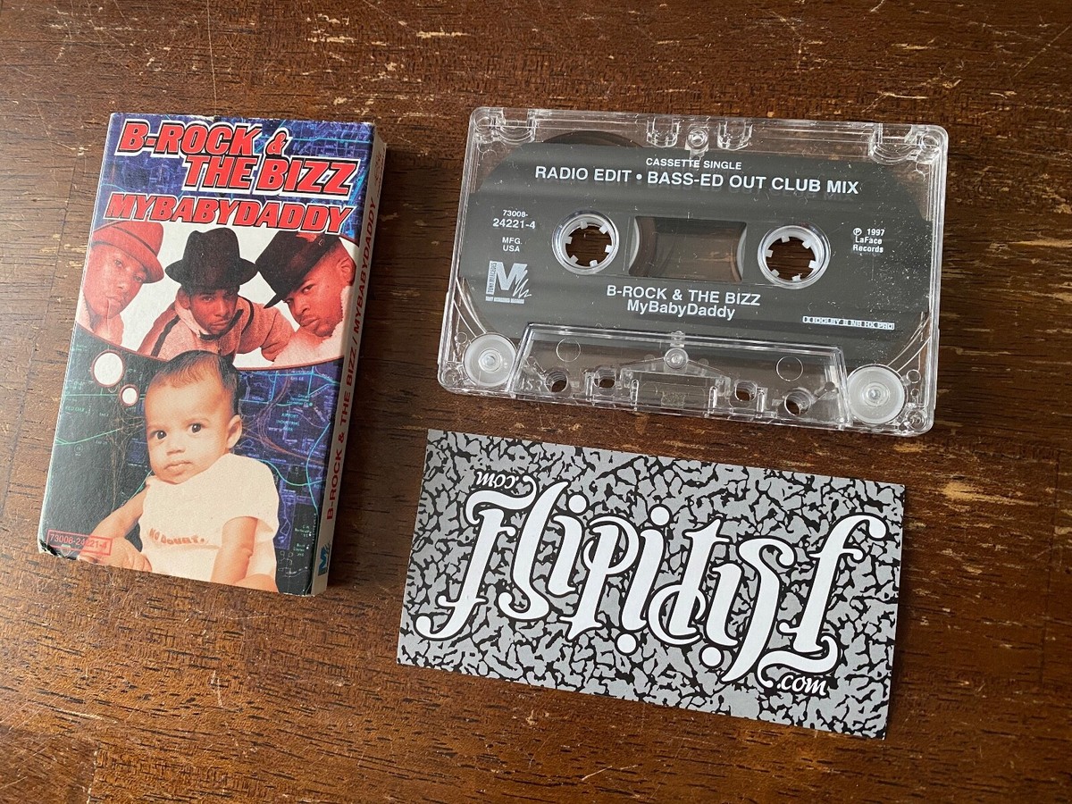 VTG 1997 B-ROCK & THE BIZZ CASSETTE TAPE MY BABY DADDY TONY