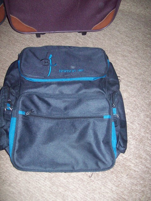 BORDERLINE BACK PACK FLIGHT BAG/HOLDALL/BLACK- OFFERS WELCOME. BORDERLINE BACK PACK FLIGHT BAG/HOLDALL/BLACK- OFFERS WELCOME.
