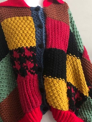 Harry Styles Inspired Cardigan - hand knitted - one size