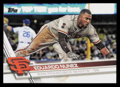 2017 Topps  Eduardo Nunez #532 San Francisco Giants