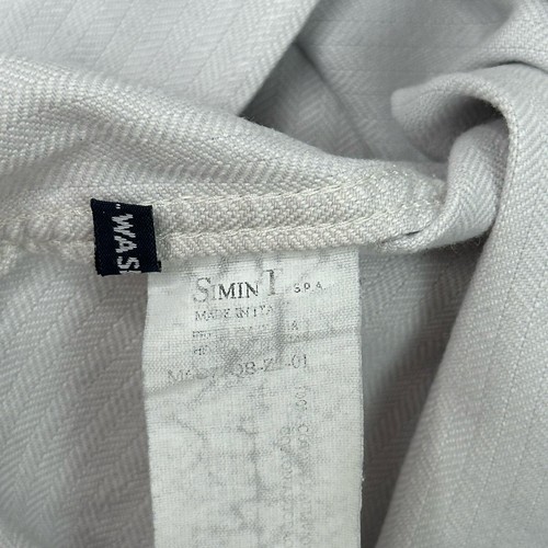 Vintage Armani Beige Shirt Mens XL Made In Italy Long Sleeve - Picture 6 of 6