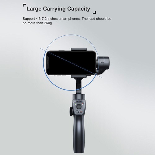 Funsnap Capture 2S 3-Axis hand Gimbal Stabilizer Focus Pull Zoom for Smartphone - Picture 8 of 18