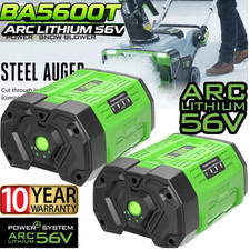 2Pack 12.0Ah 56V for EGO Power Lithium-ion Battery LB6003 LB5302 SNT2405 BA4200