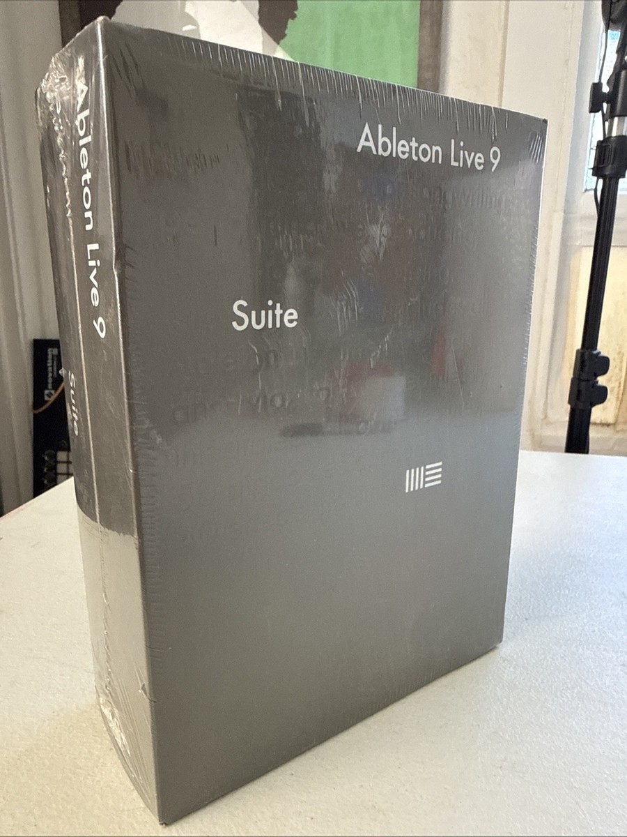 Ableton Live 9 Suite Factory Sealed Box (No Serial) Music
