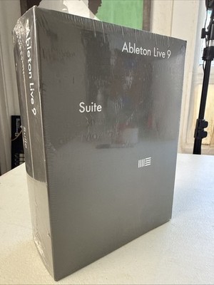 Ableton Live 9 Suite Factory Sealed Box (No Serial) Music Production Software