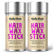 Hair Wax Stick for Flyaways, Smoothing, and Slick Back - Hair Pomade for Women a