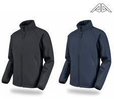 GIUBBINO UOMO SOFTSHELL IMPERMEABILE ACTIVE GEAR ANTIPIOGGIA ANTIVENTO INVERNO