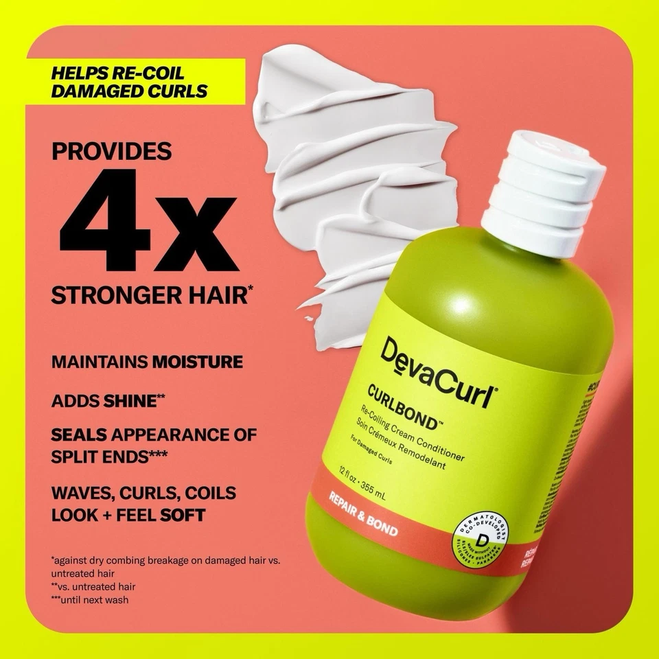 DevaCurl Curlbond Re-Coiling Treatment Mask, 3 fl oz (Travel Size) - Image 2 of 4