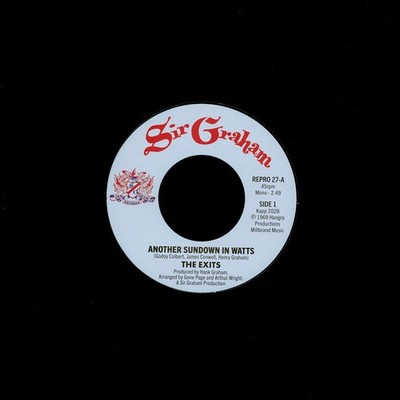 The Exits - Another Sundown In Watts / I Don't (Vinyl 7'' - 2025 - UK - Original)