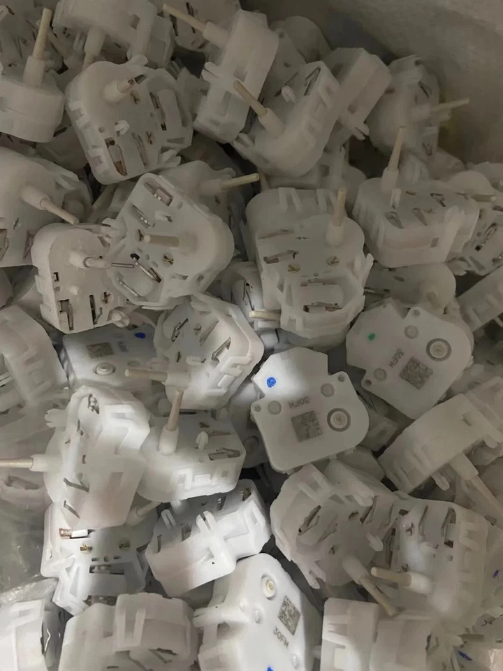 Grupo velocímetro eje plástico blanco motor paso a paso VDO 10 piezas para BMW Volvo Foto 3 de 3