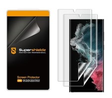 2 2 Pack Screen Protector High Definition Clear TPU for Samsung Galaxy S22 Ultra