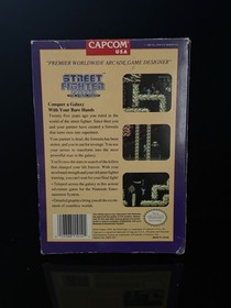 Street Fighter 2010 The Final Fight NES CIB Complete Manual Capcom Nintendo