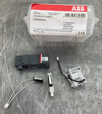 NEW ABB ZEAIEC61850 EKIP COM COMMUNICATION MODULE IEC61850 FOR E1.2...E6.2