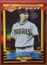 2021 Topps Finest Flashbacks Baseball Cards Checklist 25