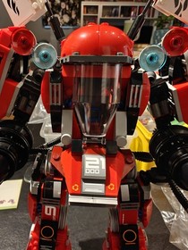 LEGO NINJAGO Movie Fire Mech 70615 Complete Set w/ Instructions Minifigs