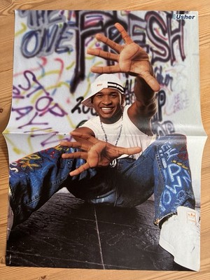 Usher     FIVE YAM Poster DIN A3