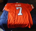 John Elway Denver Broncos Football HOFer Autographed NFL Jersey JSA COA