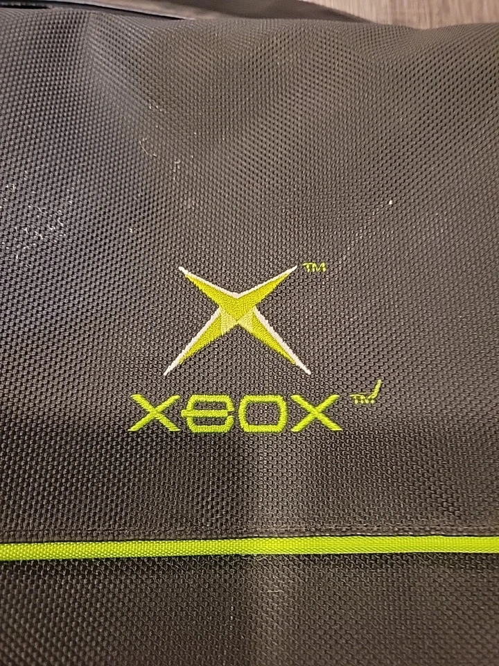 Vintage Official Microsoft Original XBOX Carrying Case Travel Bag Messenger Bag - Image 4 of 4
