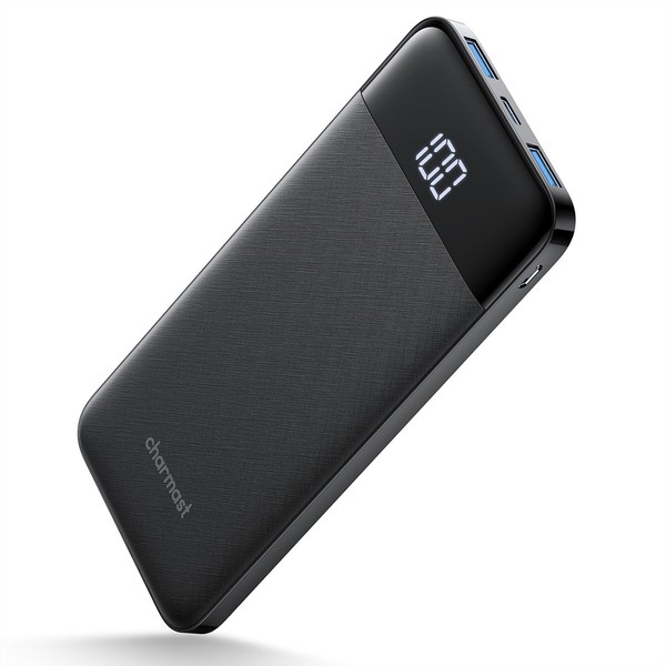 Charmast Powerbank W1056 10000Mah Black ~D~-image
