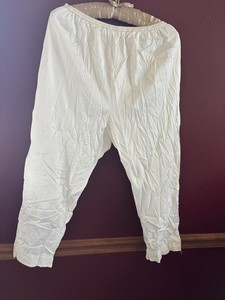 Vintage KOMAR beige w/ Lace Tap Pants Petticoat Petti Pants xL