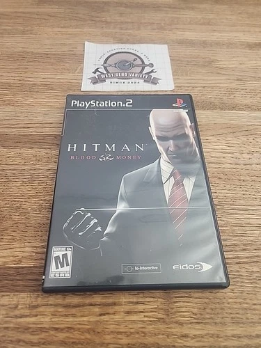 Hitman Blood Money PS2 PlayStation 2 Complete CIB