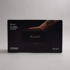 New Marshall Middleton Portable Bluetooth Speaker Black