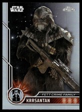 2023 Topps Chrome Star Wars KRRSANTAN REFRACTOR 88