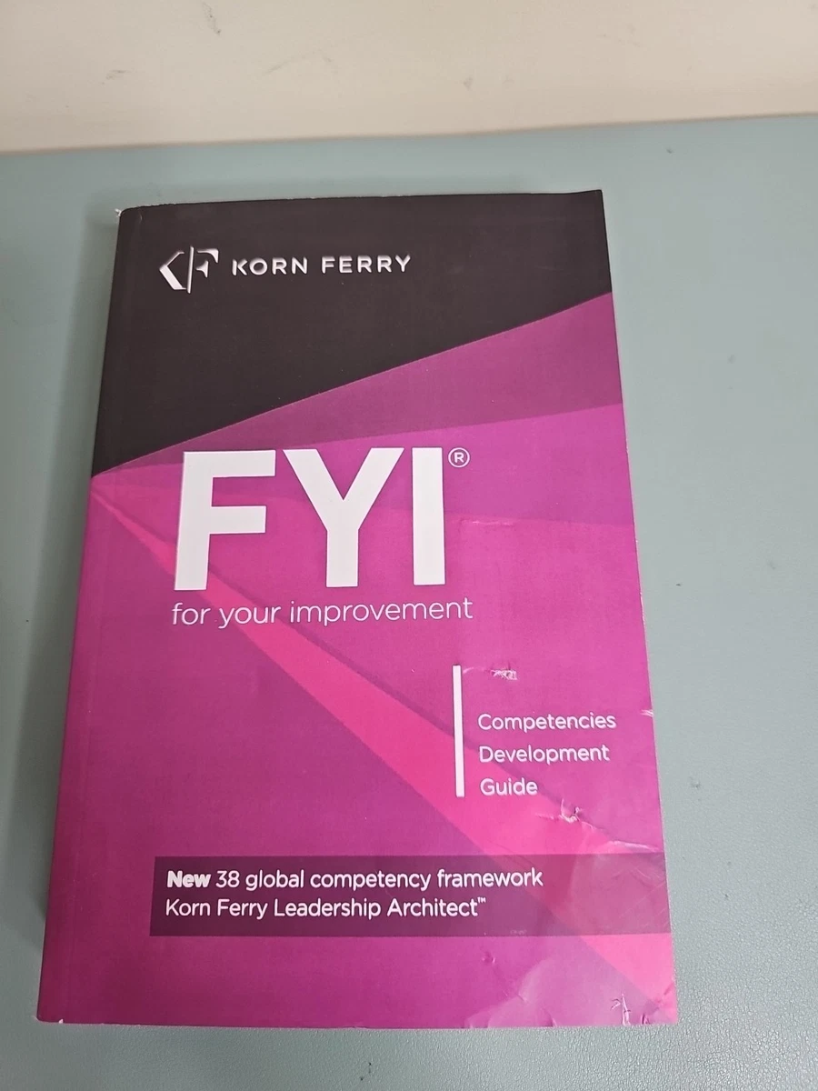 FYI For Your Improvement 6th Edition Study Guide for sale online