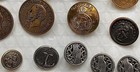 Estate LOT Vintage / Antique BUTTONS ~ Metal & Pearl ~ ✔️ 9 Photos & Description — photo 5