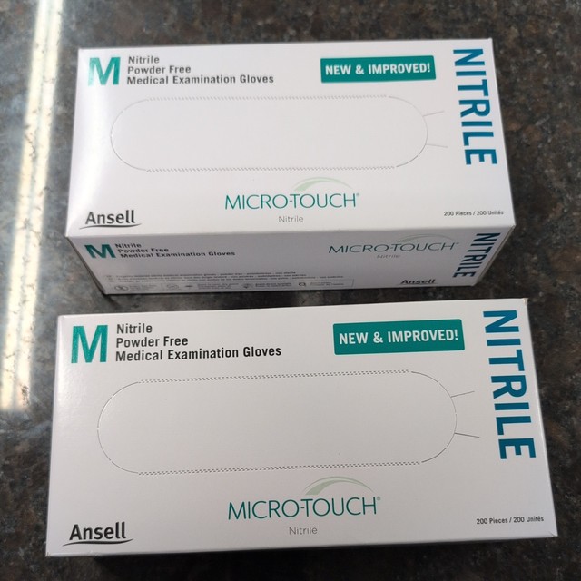 Ansell Micro-Touch Nitrile Disposable Gloves