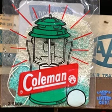 Coleman 21A Silk Lite Lantern Mantles  - Pair - Vintage Camping - Large Net