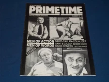 1987 SPRING PRIMETIME MAGAZINE - MEN OF ACTION FRONT COVER - H 10808