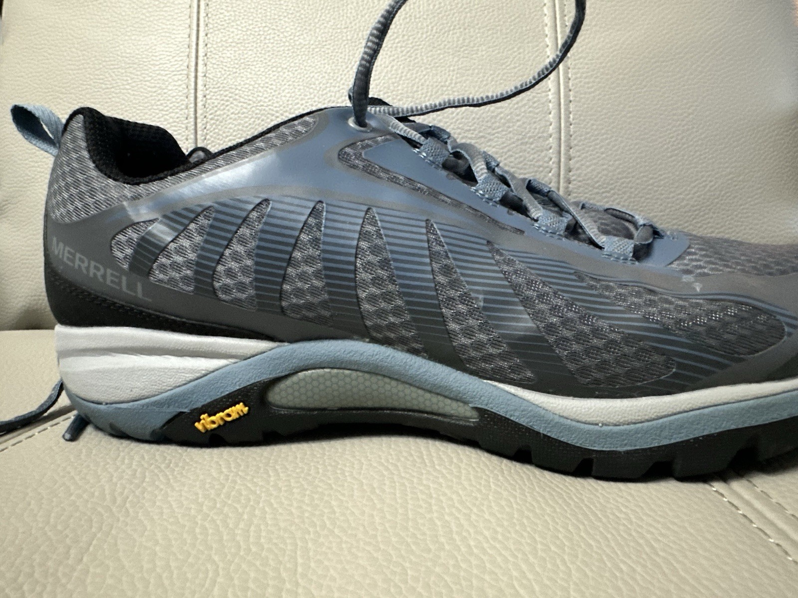 Merrell J034434 Siren Edge 3 Scarpe da Escursionismo per Donna 11M Rock Bluestone Donna