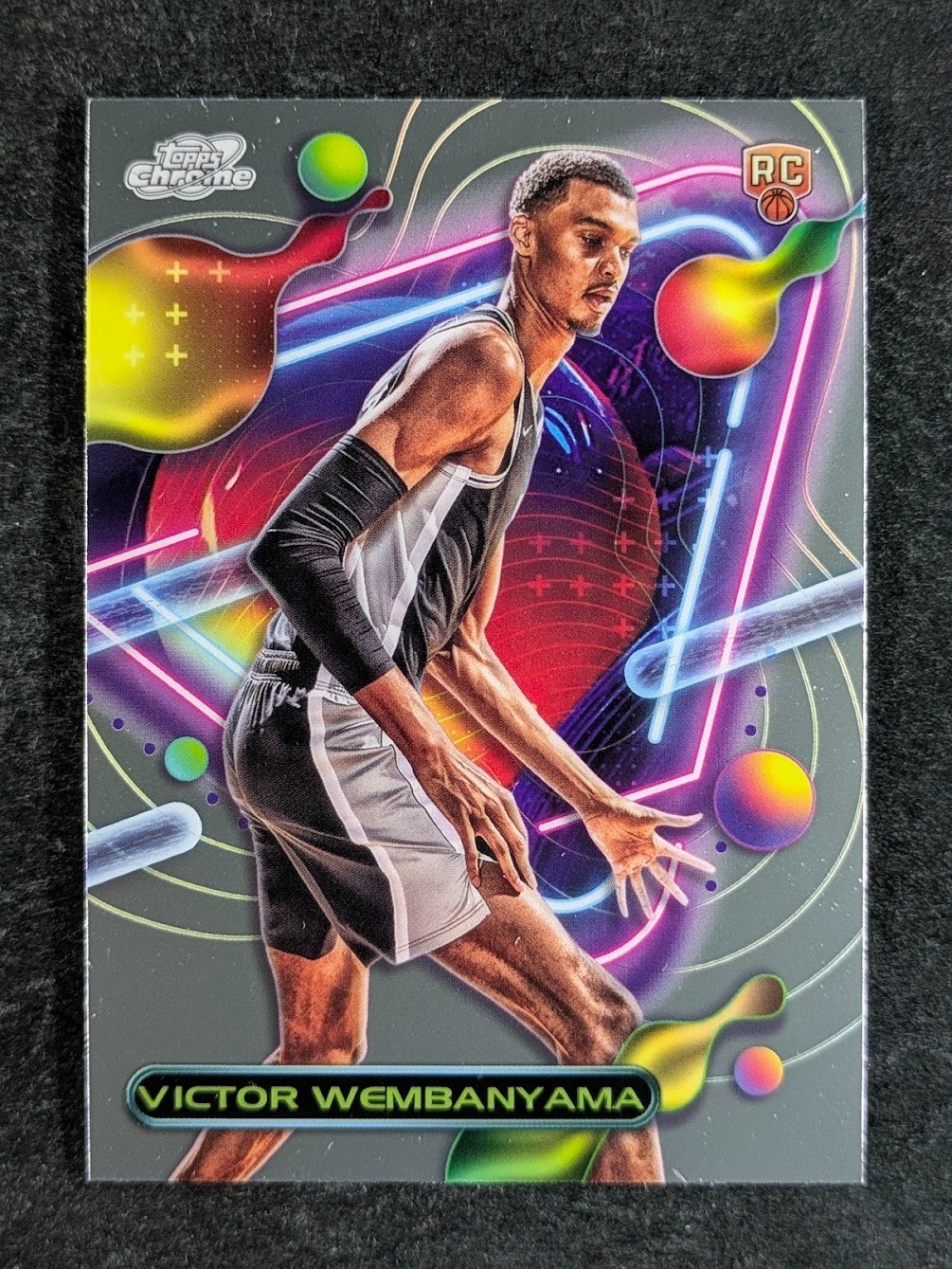 2023-24 Topps Cosmic Chrome VICTOR WEMBANYAMA Rookie RC San Antonio Spurs #151