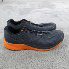 Salomon Sense Ride Shoes Mens Size 9 Blue Orange Trail Running Athletic