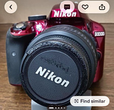 Nikon D3300 Red 24.2MP Digital SLR Kit 18-55mm  70-300mm, Bag price negotiable