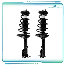 Pair Rear Complete Struts w/ Coil Spring Assembly For 2000-2005 Hyundai Accent
