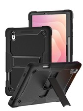 Samsung Galaxy Tab S11 Case 11" 2025 Shockproof Cover Full Body Stand - Black