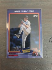 2024 Topps Boomer's Baseball - David Cone #23 Berman's Nickname Nameplate 