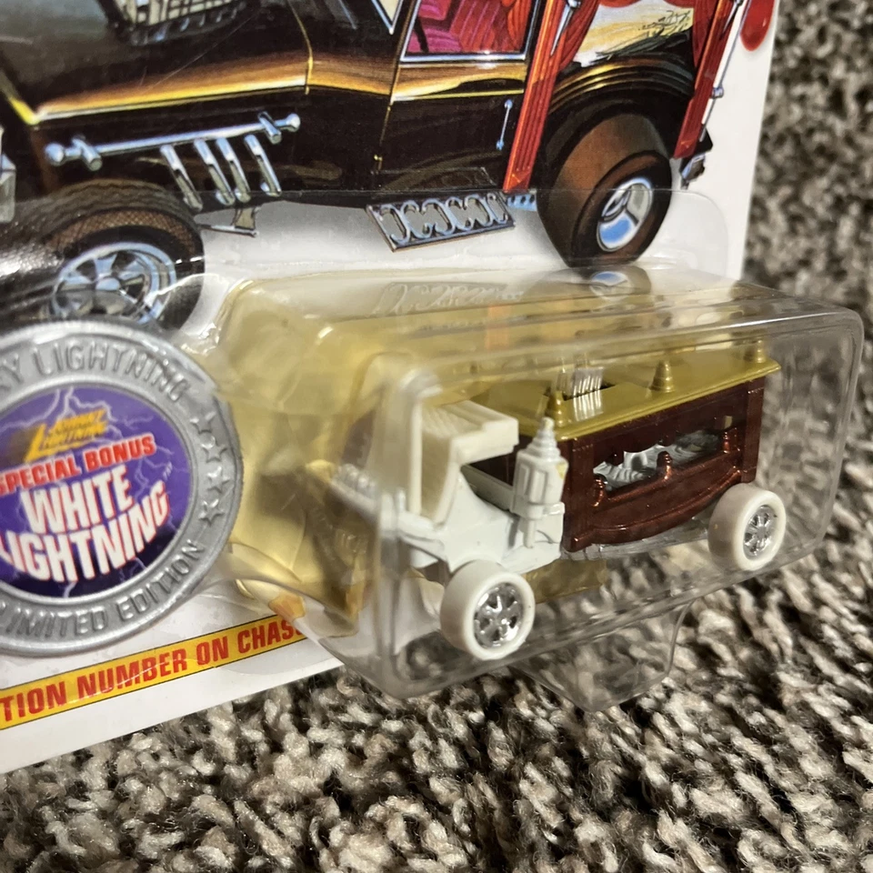 1:64 JOHNNY WHITE LIGHTNING HALLOWEEN BOOTHILL EXPRESS HEARSE - Image 2 of 3