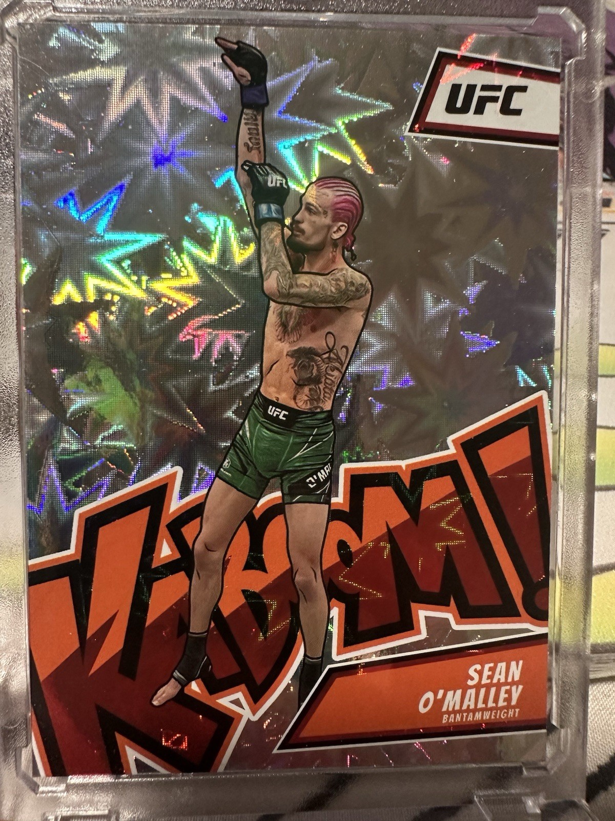 SEAN O'MALLEY 2023 Panini Chronicles UFC Kaboom! Case Hit SSP