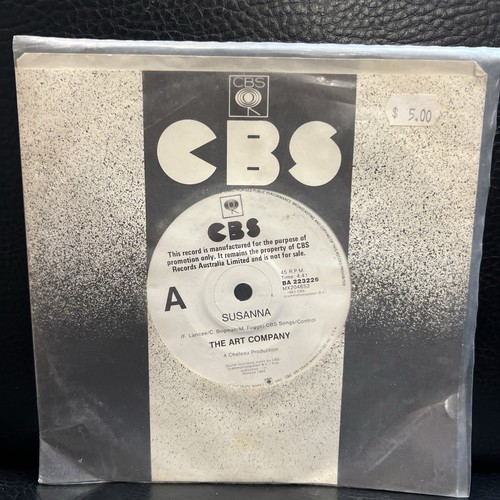 THE ART COMPANY *Susanna * ORIGINAL 1983 SPAIN 12" Single Australian Promo Rare - Picture 9 of 9