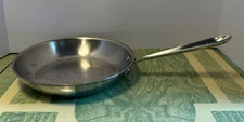 ALL-CLAD 3 Ply Stainless Steel Saute Frying Omelette Skillet Pan 10” (11)