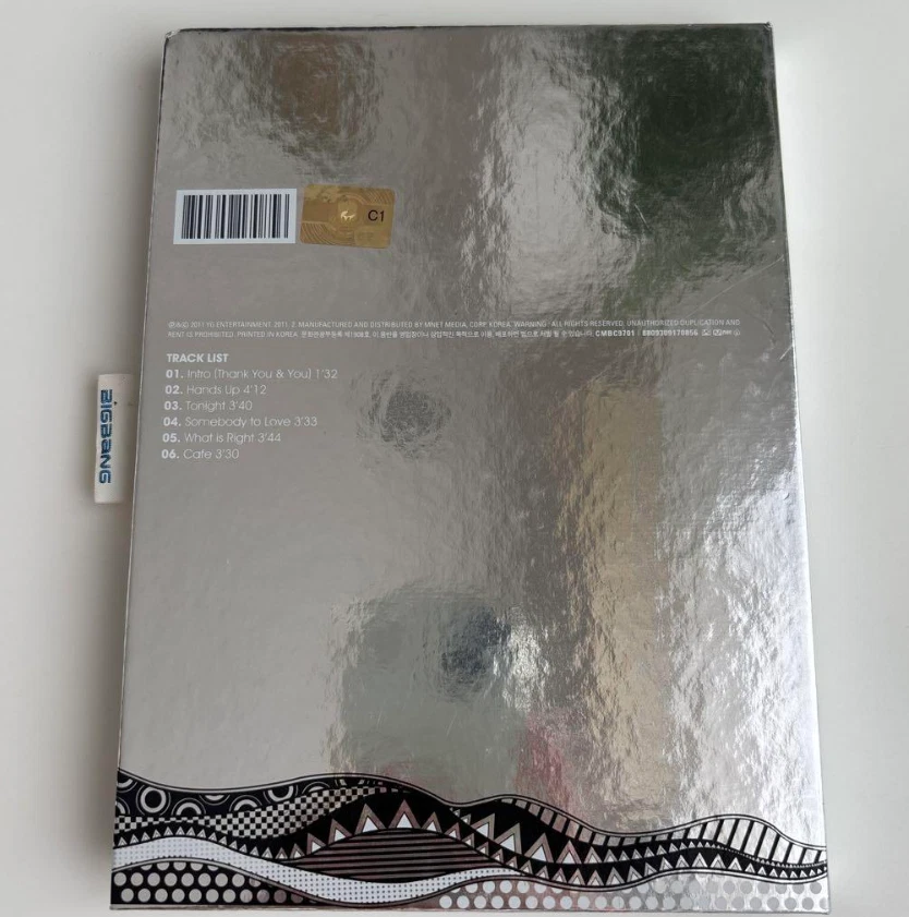 BIGBANG 4th Mini Album Korean Edition USED Withiout trading card Foto 4 de 4