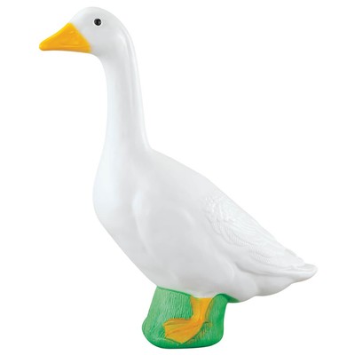 Large White Goose, Plastic Garden Décor, 23  High
