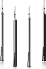 Teling 4 Pieces Telescoping Alligator Clip Extendable Bracelet Helper Tool Teles